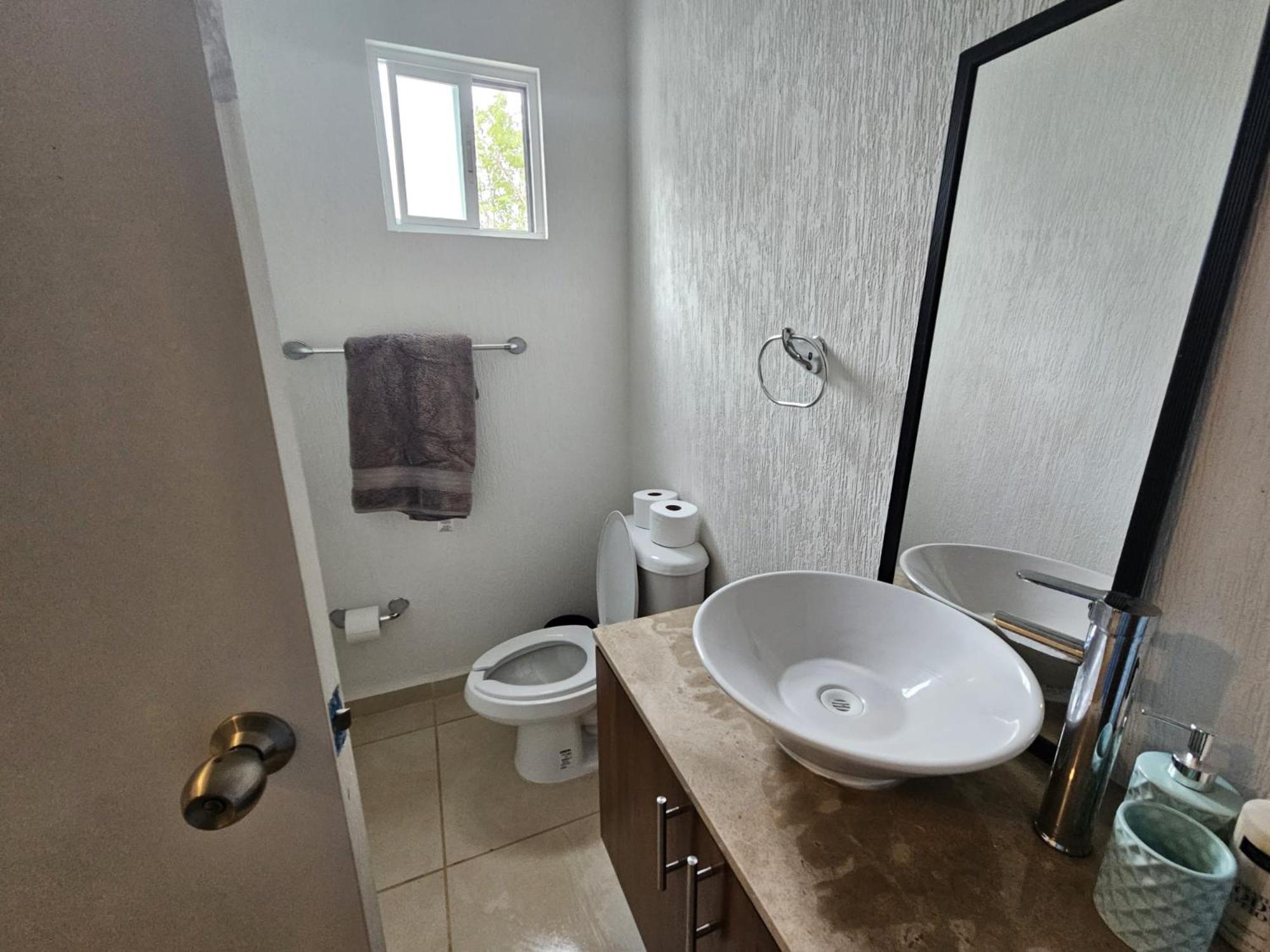Habitacion Con Bano Privado Y Terraza Propia Playacar Exteriör bild